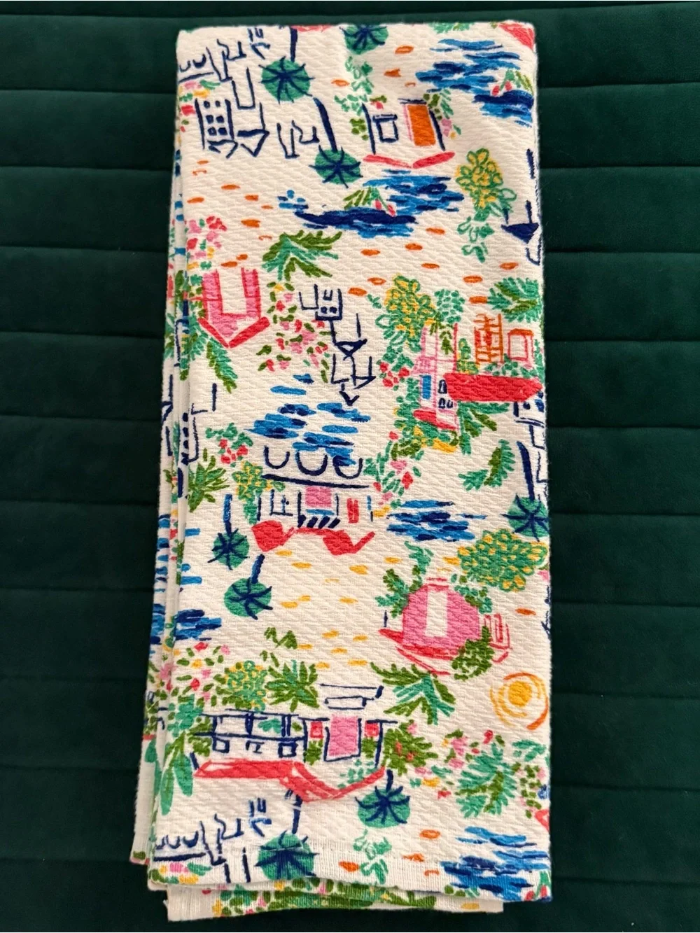 kate spade Multicolor Coastal Village Hand Towel